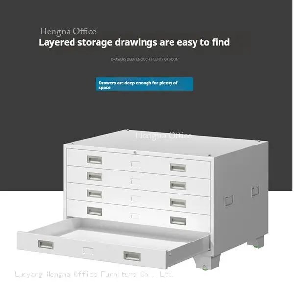 Layered storage drawings are easy to find